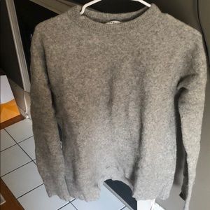 Aritzia Community Wool Gray Sweater